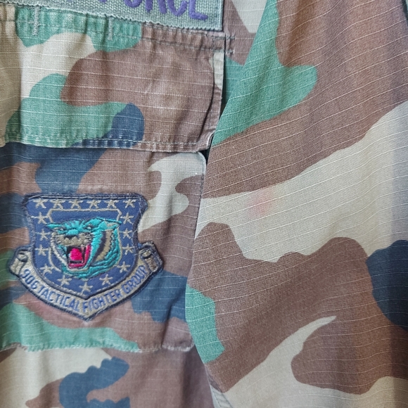 US Air Force Warm Weather Jacket Woodland Camo Air Combat Command, medium - Picture 7 of 9